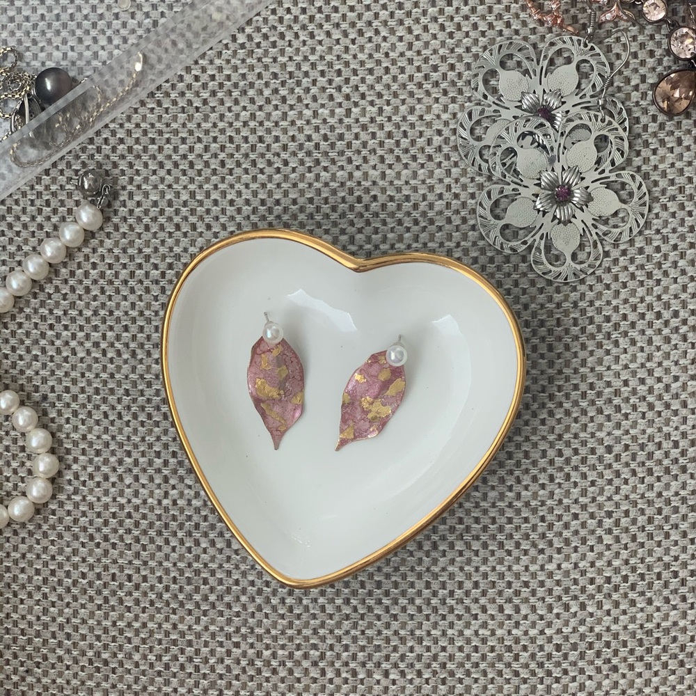 Hand painted earring